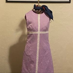 Vintage homemade mini dress.